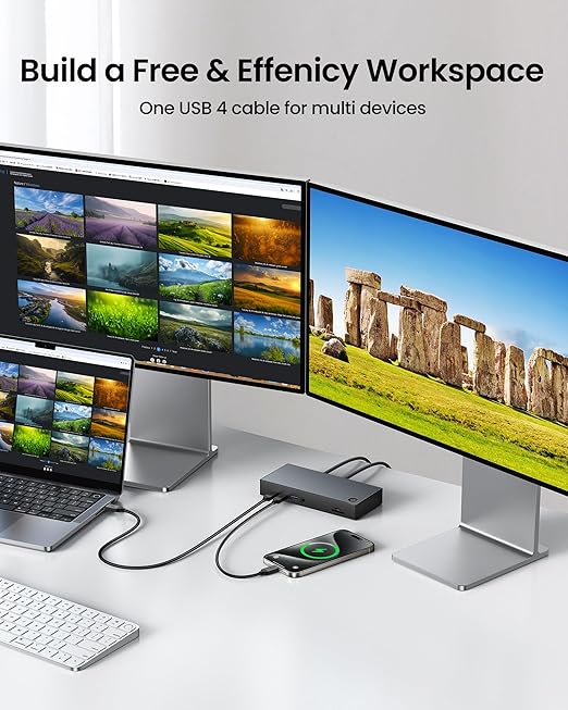 Silkland USB 4 Cable for Thunderbolt 4, 40Gbps Data Sync, 240W PD 3.1 Charging - Image 7