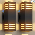 rosykite Dusk to Dawn LED Outdoor Light Fixture Wall Mount, Modern Exterior by RosykiteBuyNow