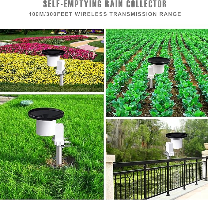 ECOWITT WH5360B Wireless Rain Gauge High Precision Digital 3-in-1 Weather - Image 6