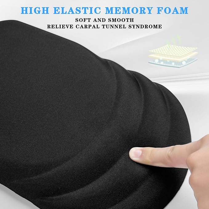 Ergonomic Mouse Pad Wrist Support，Wrist Rest Mouse pad - Image 2