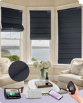 Graywind Smart Roman Shades Compatible by Graywindbeyondshading