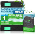 Breathe Naturally Universal Cut To Fit Carbon Activated Air Filter by BreatheNaturally