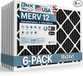 BNX TruFilter 18x24x1 MERV 12 Odor Defense AC Furnace Air Filter by BNX