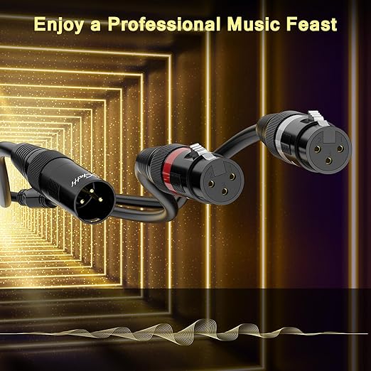 Mygatti XLR Splitter Y-Cable 50 FT, Bi-Directional Balanced Microphone Adapter - Image 5