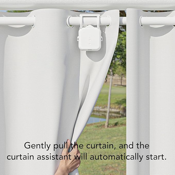 Diydeg Smart Curtain Motor, Solar Powered APP Remote Control Automatic Curtain - Image 5