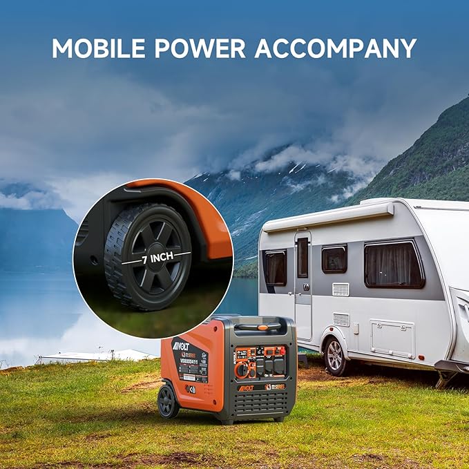 AIVOLT 8000W Dual Fuel Super Quiet Inverter Generator - Image 7