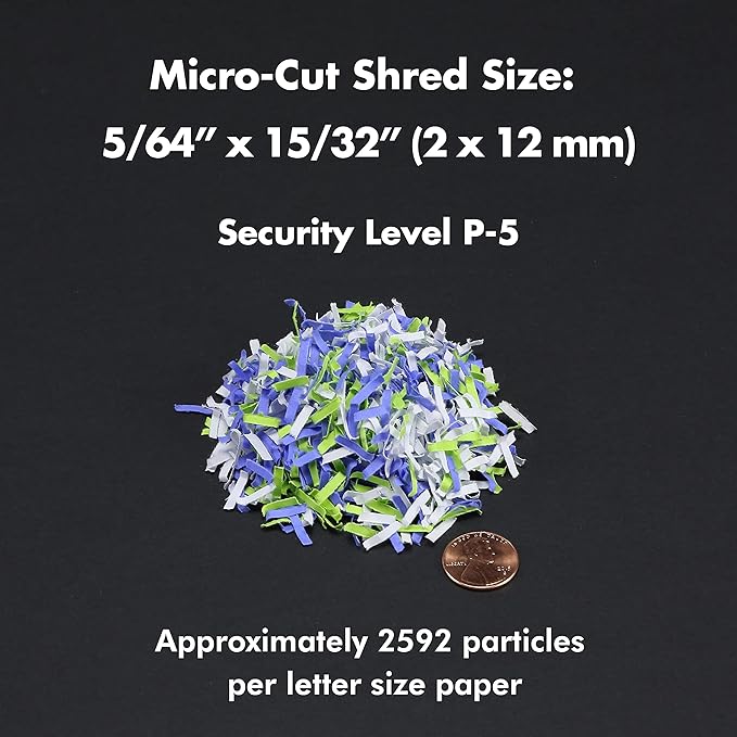 Aurora High Security 120-Sheet Auto Feed Micro-Cut Paper and Credit Card - Image 4