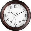 KECYET Atomic Wall Clock 10 Inch, Silent Non-Ticking Vintage Clock Battery by KECYETWALLCLOCK
