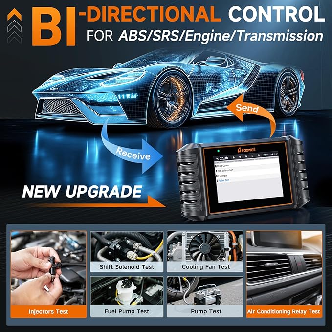 FOXWELL NT716 OBD2 Scanner Bidirectional Scan Tool - Image 2