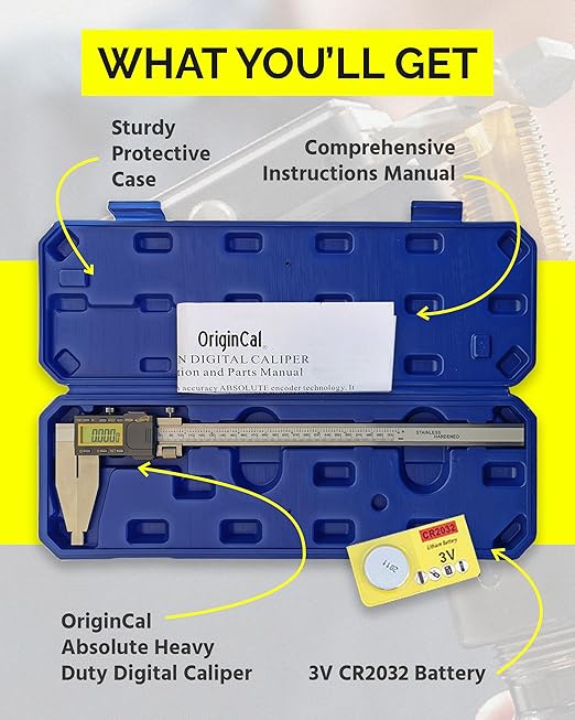 iGAGING Absolute Origin Heavy Duty 24" Digital Caliper, IP54 Electronic - Image 6
