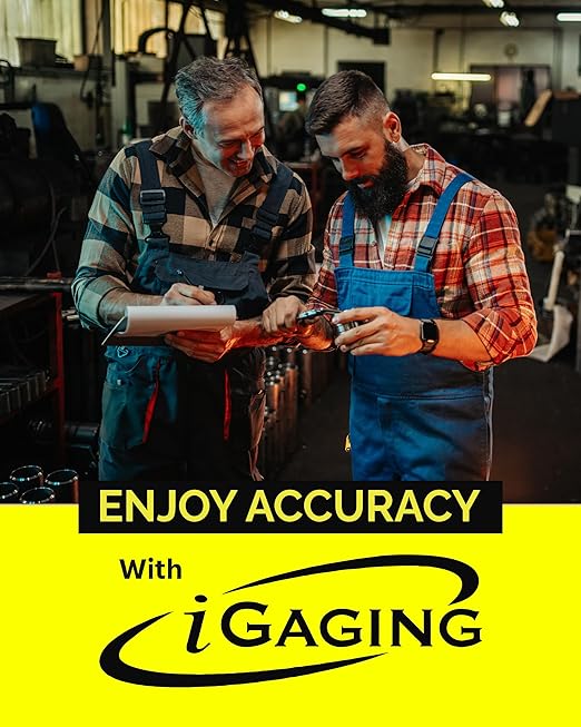iGAGING Absolute Origin 0-6" Double Cut Depth Digital Caliper, IP54 Electronic - Image 9