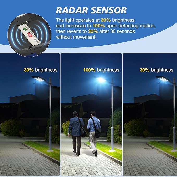 OKPRO 10000W Solar Street Lights Outdoor - Image 5
