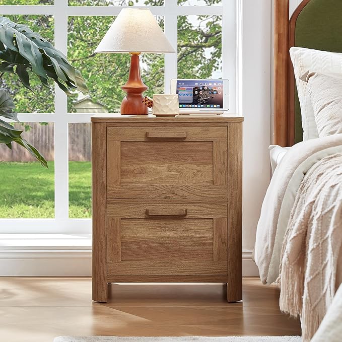 Joaxswe Farmhouse Nightstand Set of 2 - Image 9