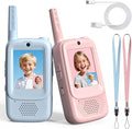 Rush Deer Video Walkie Talkies for Kids, 2 Pack Rechargeable Video Intercom by RushDeer
