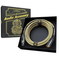 AA AUDIO ACCESSORY Gold Series Star Quad XLR Cables 15ft, Neutrik Connectors by AA