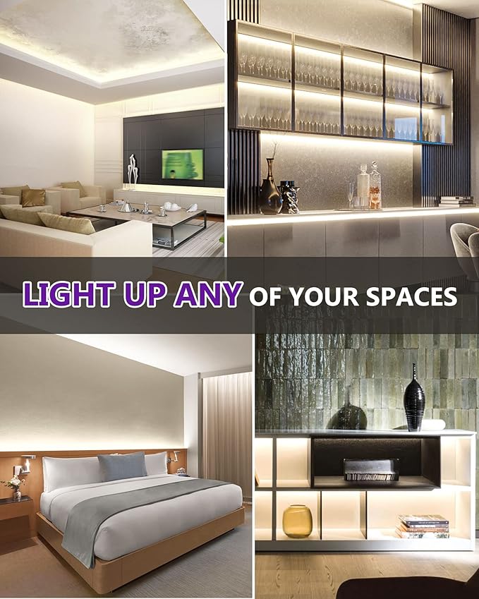 HitLights COB LED Strip Lights Neutral White 4000K, 32.8ft Premium High Density - Image 7