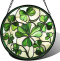 CRISGIF Stained Glass Window Hanging by Follow
