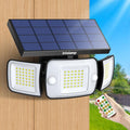 intelamp Solar Flood Lights Outdoor Waterproof, 6000mAh 1200LM Solar Powered by IntelampSolarLightingArtist