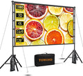 Outdoor Projector Screen with Stand, TOWOND 120 inch Portable Movie Screen by TOWOND-JLFOfficial