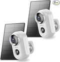 ZUMIMALL Solar Security Cameras Wireless Outdoor, Solar Camera Outdoor Wireless by ZUMIMALL