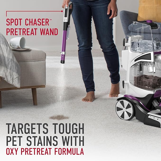 Hoover SmartWash Pet Automatic Carpet Cleaner Machine - Image 3