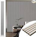 Art3d 4pcs-107 x 8in Slat Acoustic Panel by Art3d