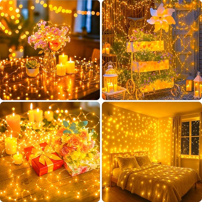 litogo 3 Pack Fairy Lights Battery Operated - Image 8