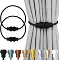 Nieffeiy Magnetic Curtain Tiebacks Outdoor Curtain Tie Backs Rope Decorative by CurtianTiebacks