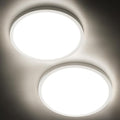 SunRider 2-Pack LED Flush Mount Ceiling Light Fixture, 4000K Neutral White by SunRider