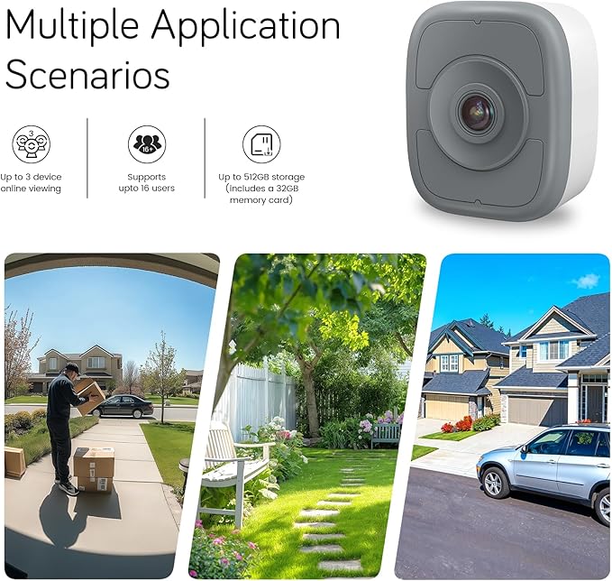 abetap 5MP 3K Window Camera, Enhanced Color Night Vision, Strong Magnetic Mount - Image 6