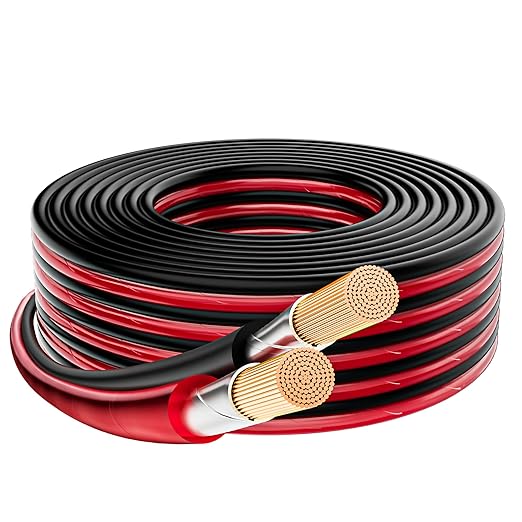 Mygatti 14/2 Gauge Speaker Wire 20FT, 14/2 AWG 2 Conductors OFC Pure Copper by Mygatti
