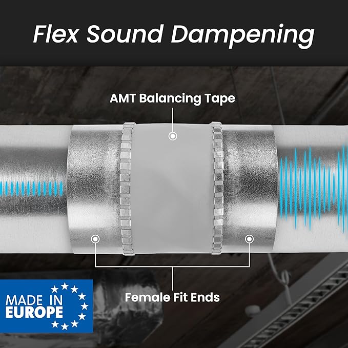 Repa Market 5" Inch Flexible Vibration And Noise Reducing Coupler - Image 3