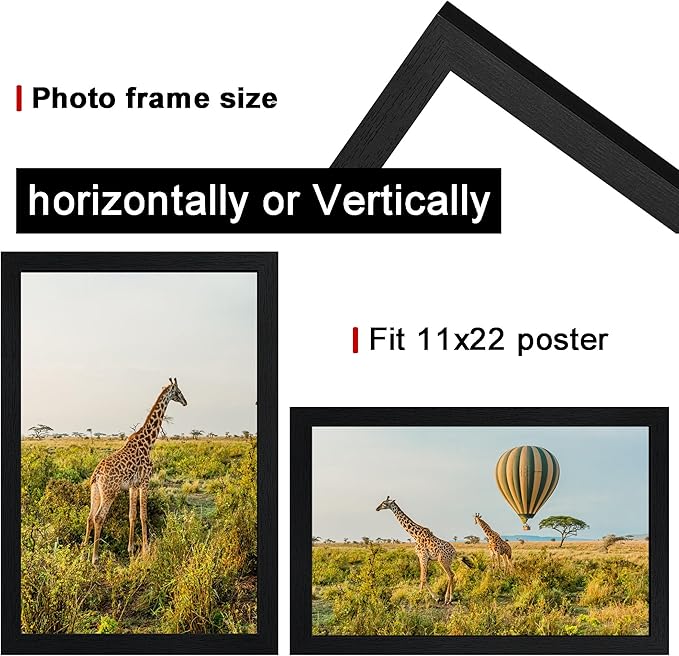 TKYGU 11x22 Picture Frame 3 Pack- Newspaper Frame - Image 3