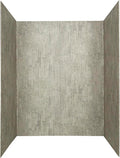 Palisade 78in x 60in x 30in Waterproof Vinyl Shower Surround Kit by PalisadeWallTilesandPlanks