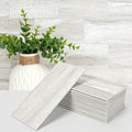 Art3d 102-Piece Faux Stone Peel and Stick Backsplash Tile, Waterproof Thick PVC by Art3d