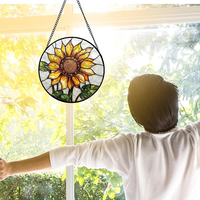 DASTOLL Stained Glass Window Hanging - Image 2