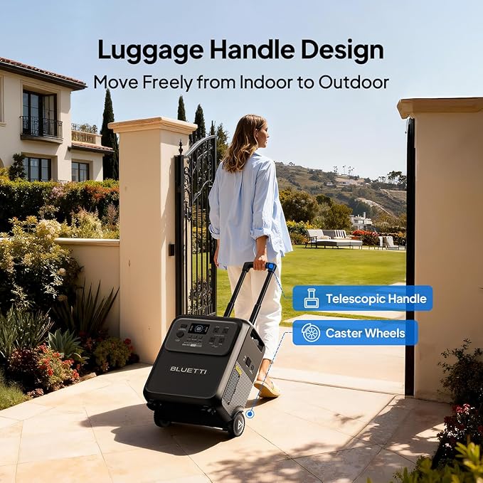 BLUETTI Elite 400 Solar Generator and Solar Charging Cable, 3840Wh LFP Batttery - Image 3