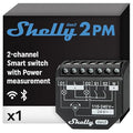 Shelly 2PM Gen3 | WiFi 2-Channel Smart Relay Switch by Shelly