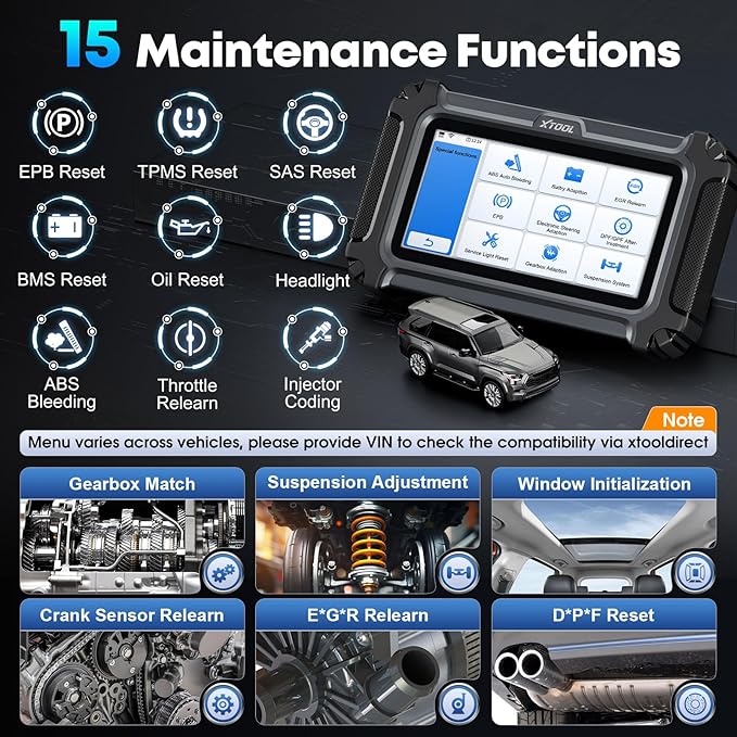 XTOOL D6 OBD2 Scanner, 2026 Full System Diagnostic Scan Tool, Free Update Car - Image 2