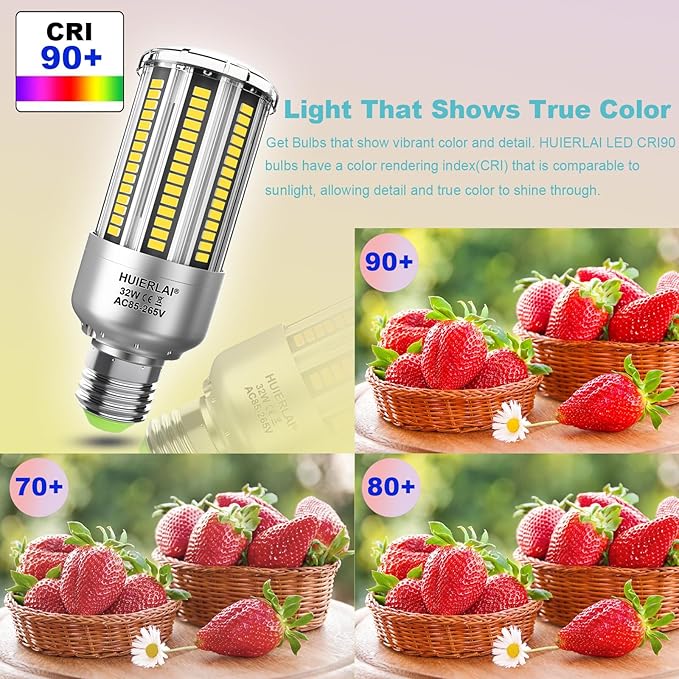 A19 Radar Motion Sensor LED Light Bulbs, E26 32W Cool White 4000K 4000LM Auto - Image 7