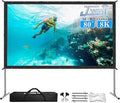 JWSIT Projector Screen and Stand, 80 inch Outdoor Movie Screen-Upgraded 3 by JWSIT