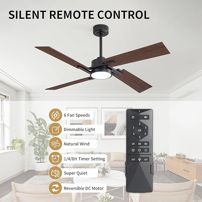 WINGBO 72 Inch Ceiling Fan - Image 2