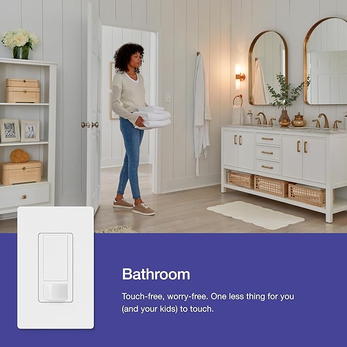 Lutron Maestro Motion Sensor Light Switch Indoor - Image 4