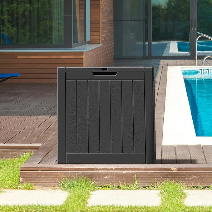 NUNU LAB 31 Gallon Outdoor Storage Box Waterproof, Outside Package Delivery - Image 8