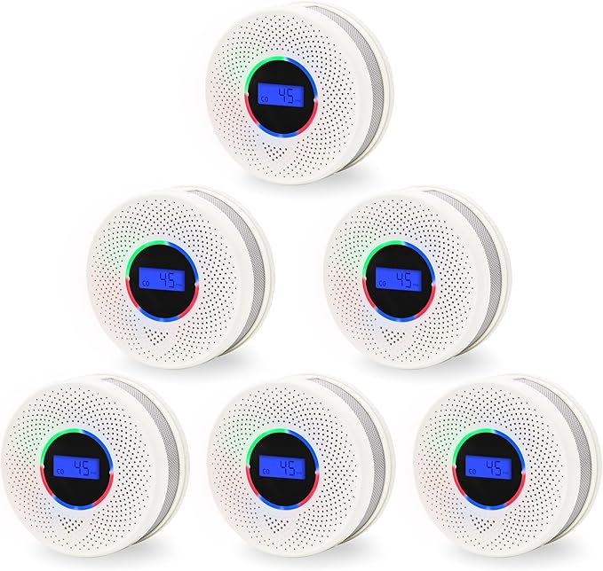 Kesy Upgraded Smoke and Carbon Monoxide Detector 10-Year Lifespan, Dual Sensor by Unknown