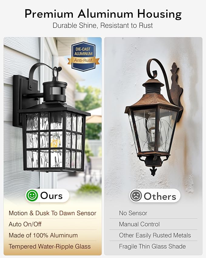 VIANIS Outdoor Wall Lantern - Image 7
