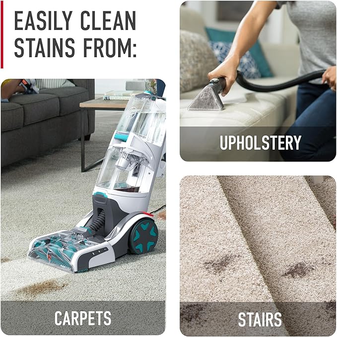 Hoover SmartWash Automatic Carpet Cleaner Machine, Deep Cleaning Carpet - Image 8