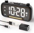OnLyee 5-in-1 Alarm Clock Radio – FM Radio, Hi-Fi Speaker Sound, Auto-Off Timer by OnLyee