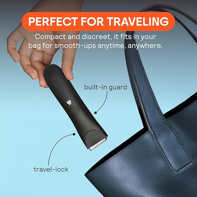 MERIDIAN Slimmer Trimmer – Electric Bikini Line & Pubic Hair Trimmer - Image 7