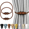 Nieffeiy Magnetic Curtain Tiebacks Outdoor Curtain Tie Backs Rope Decorative by CurtianTiebacks